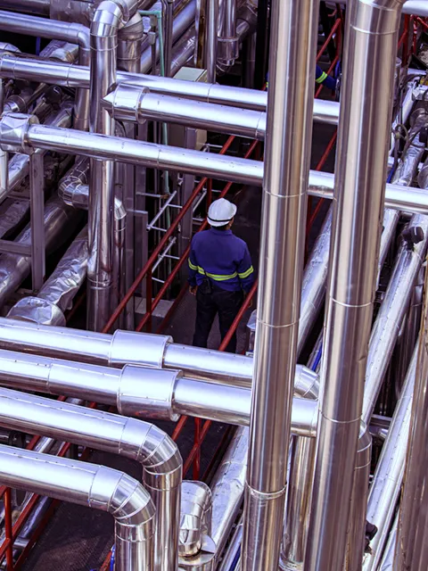 Instalaciones industriales en acero inoxidable